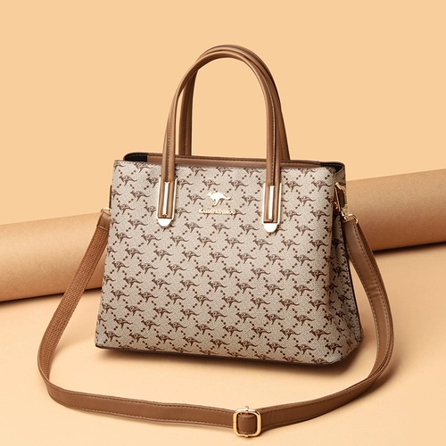 Сумка через плечо на день матери, вместительная и большая сумка на одно плечо, подарок на день рождения, 2022, из натуральной кожи