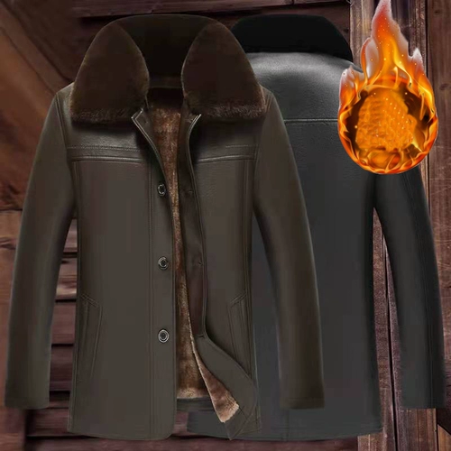 Зимняя длинная утепленная куртка для отдыха, средней длины, для среднего возраста, большой размер