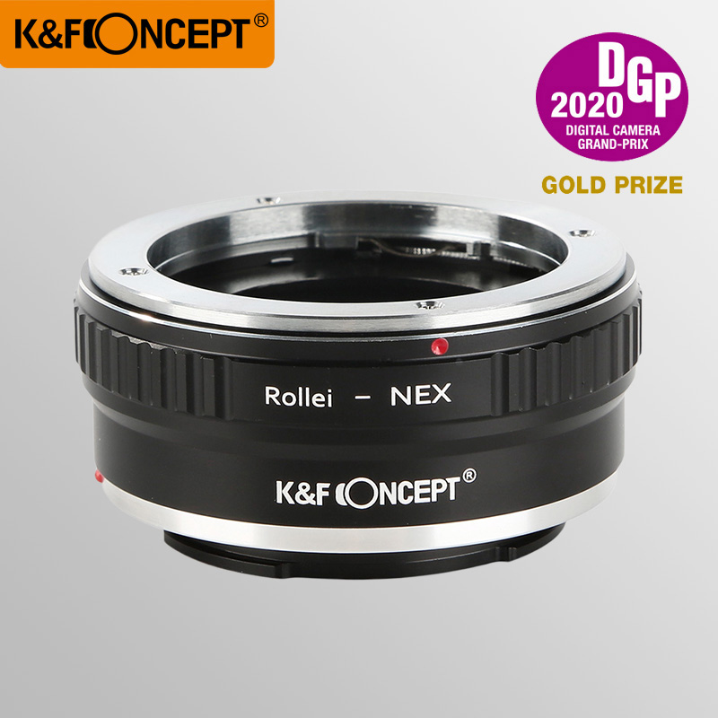 K&F concept QBM-NEX转接环适用于禄来Rollei镜头转接索尼E口a7m3