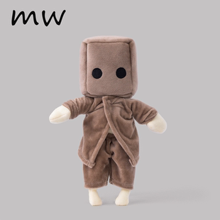 Little Nightmares小小梦魇2游戏周边毛绒玩具盒子人小六公仔玩偶