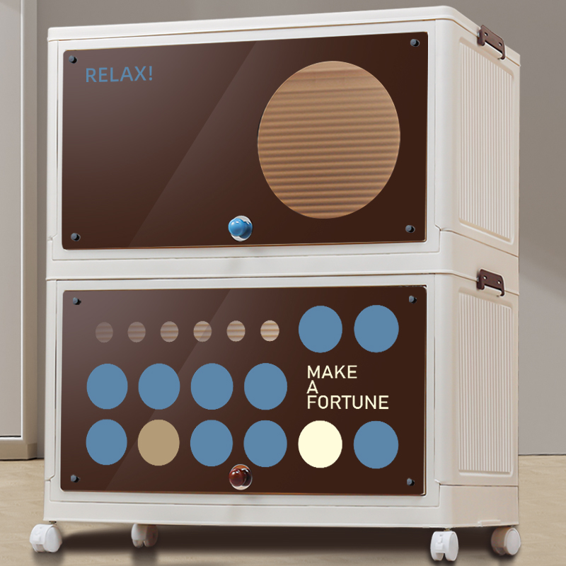 一体柜防漏砂双层猫厕所猫砂盆