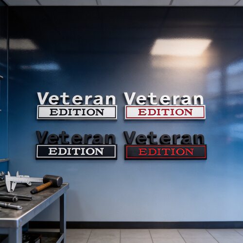 车身贴车尾标汽车改装标veteran