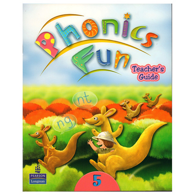 朗文自然拼读 longman Phonics Fun 教师用书+CD 第五级 教学资源 幼少儿教材 小学英语拼读