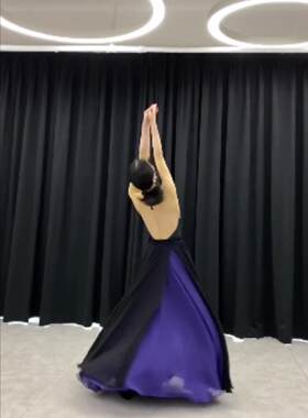 720度晶晶子乌兰巴托的夜舞蹈裙