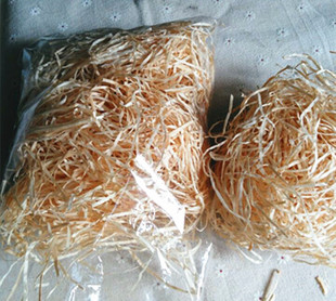 包邮松木丝 天然木丝填充材料 鸟窝DIY材料 拍摄影道具饰品100g