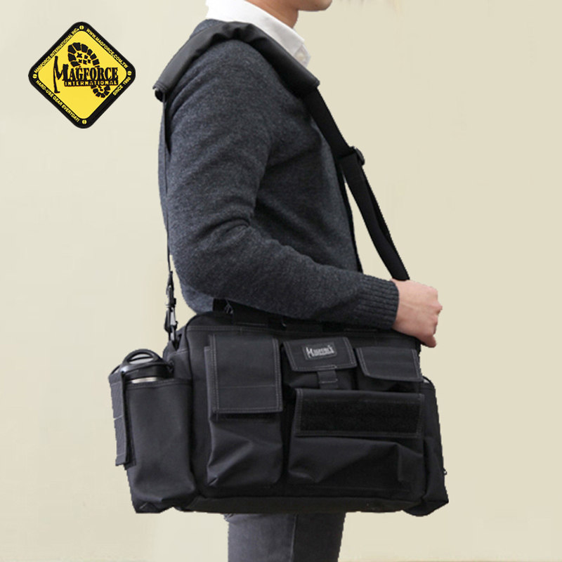 Magforce台湾马盖先MPB4军迷装备袋战术单肩斜跨手提电脑包男0604