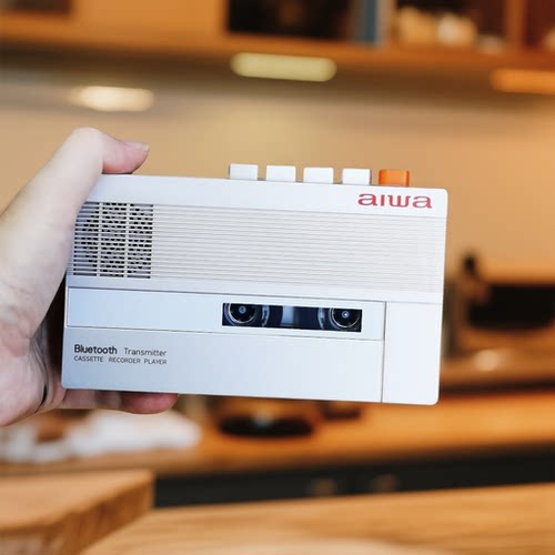 aiwa爱华品牌磁带随身听卡带机录音机充电外放