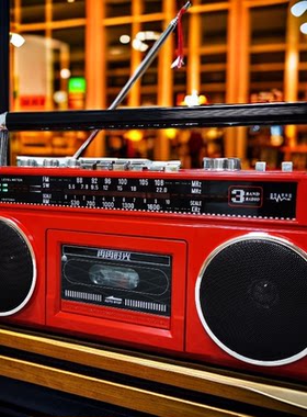 立体声双声道收录机磁带机卡带机录音机转录U盘蓝牙音箱收音机