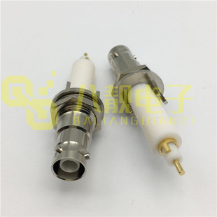 三同轴高压BNC5000V吉时利测试接头Triax BNC耐高压5KV射频连接器