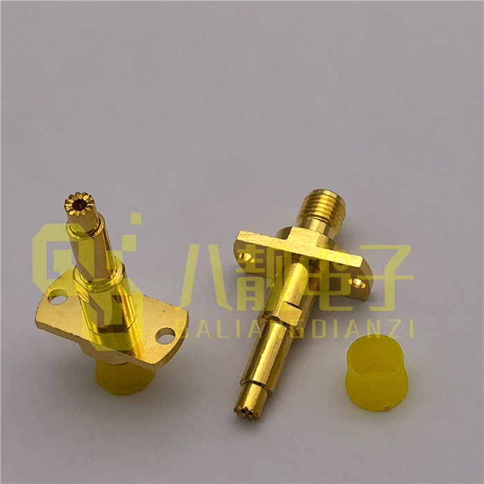 1035C射频头3.5MM带齿尖针RF夹具测试头全镀金高频探针频率可达6G