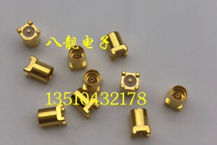 KHD耳机插座MMCX MMCX PCB贴片母头座正四角MMCX 平角母座 KEF