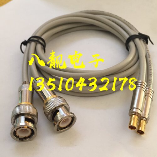 射频CC3/BNC-KJ同轴2M跳线 CC3母转BNC公头2兆DDF信号连接线75欧