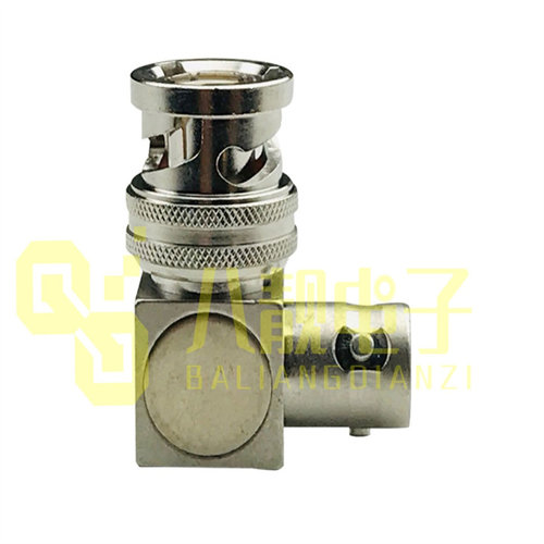 TRB/TRX-316三同轴BNC公对母90度1533B三卡口转接头PL75-47公转母