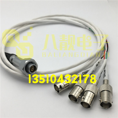 安捷伦34420A高精度7.5位纳伏表2182微欧表测试线FVN1S转4个BNC母