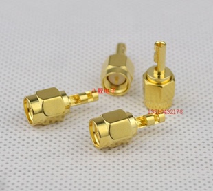 SMA接头 SMA 内螺内针 射频头 RF头 JY1.13开口 SMA射频线缆接头