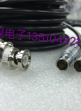 雷默Leimo Fgg 1B2P转BNC公医疗设备信号线BNC转雷默1B6芯连接线