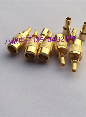 75欧姆SMB母头 SMB-75K-1.5视频连接器,适用于RG179线整体镀金