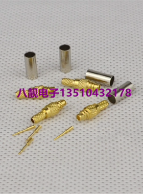 MMCX-J-1.5 MMCX公头 插针形 直头适配50-1.5线RG316 兼容RG178