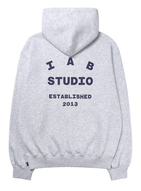 25New IAB STUDIO秋冬加绒潮牌男女同款基础上衣连帽衫卫衣外套