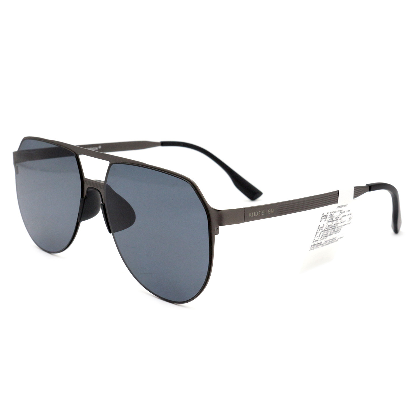 真品KHDESIGN明治墨镜 新款男女时尚经典百搭高清太阳镜大框K2202