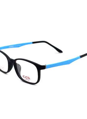 韩国CCR眼镜框 男女款超软超轻全框近视眼镜架 C6003  6004 03 09