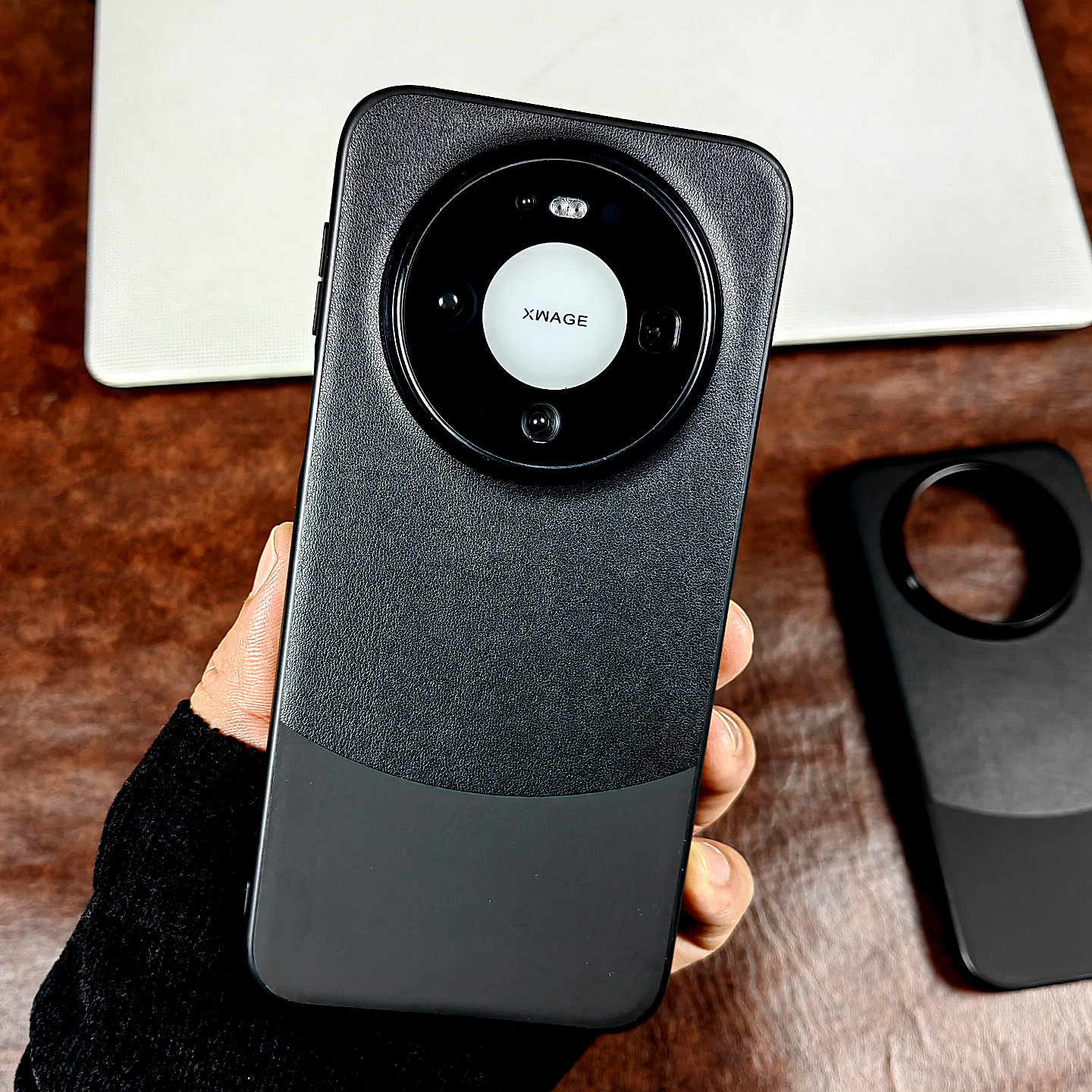 适用华为mate80手机壳男士款mate80pro保护套壳新款商务高档真皮皮套mate80pro max外壳防摔素皮高端高级感女