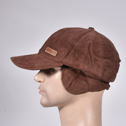 清仓秋冬中年护耳保暖棒球帽