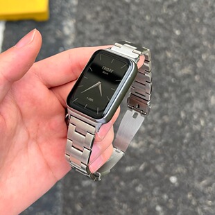 快拆金属不锈钢腕带适用小米手环10pro/9pro手表6表带8红米watch5