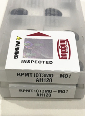东芝进口数控刀片RPMT10T3MO-MO1 AH120 AH725  R5金属陶瓷铣刀片