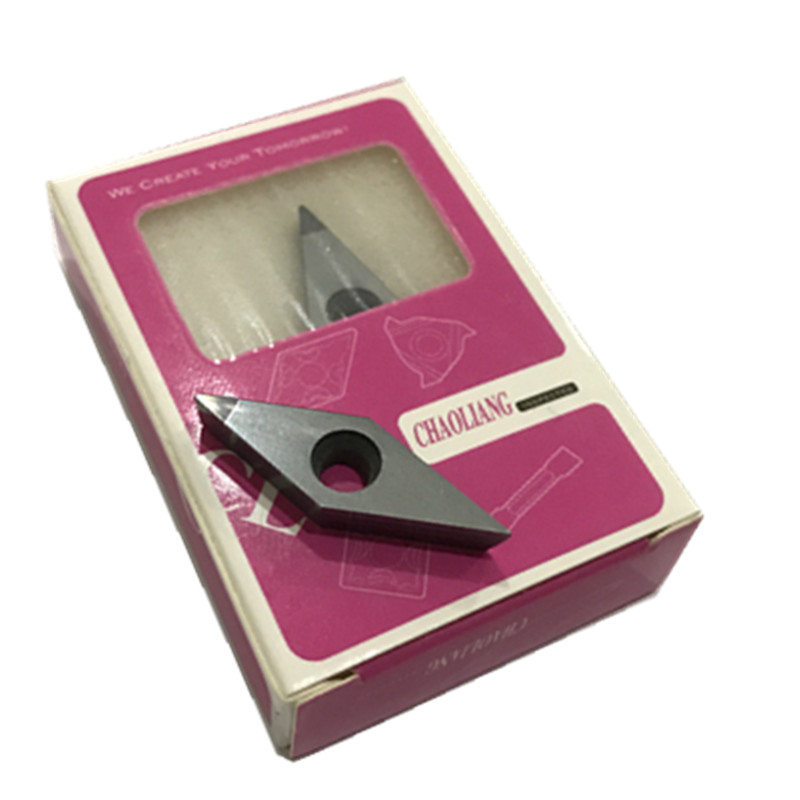 金刚石 铝用 淬火刀头PCD CBN刀片VBMT160404 VBMT160408-PCD CBN