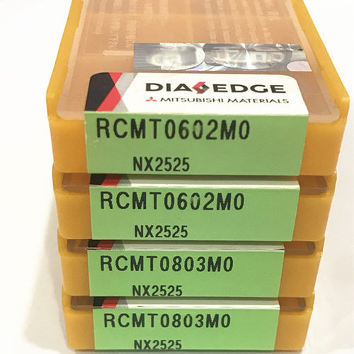 日本进口三菱数控刀片RCMT0602MO 0803MO NX2525 金属陶瓷R3 R4