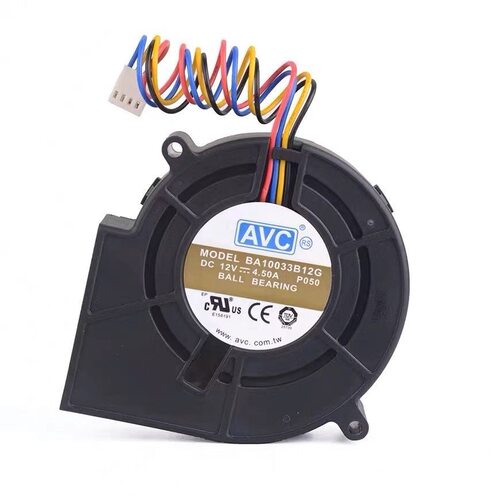 AVC 9733 12V 4.5A强大暴力涡轮风扇 风干机 抽风机 BA10033B12G