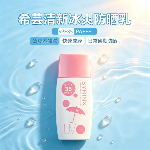 希芸防晒霜面部身体防紫外线清爽不油腻隔离防晒乳男女夏官方正品