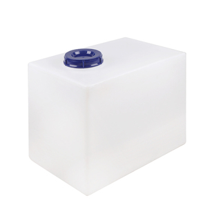 限量特惠121L长方形塑料PE桶白色240斤设备内嵌塑胶牛筋水箱加厚