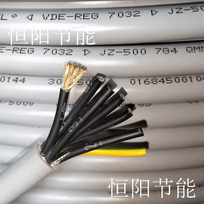 德国进口和柔7芯4平方电缆线机床电源线控制线软JZ-500 7G4 10144