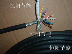 。7.5 日本太阳10芯0.2平方屏蔽线 细丝耐曲 拖链 机械手机器人超