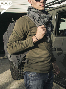 CONDOR户外抓绒摇粒绒L2半拉链套头衫保暖长袖T恤透气立领体恤