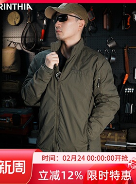 Carinthia卡伦西亚破风者战术保暖棉服男户外耐磨防风防水G棉外套