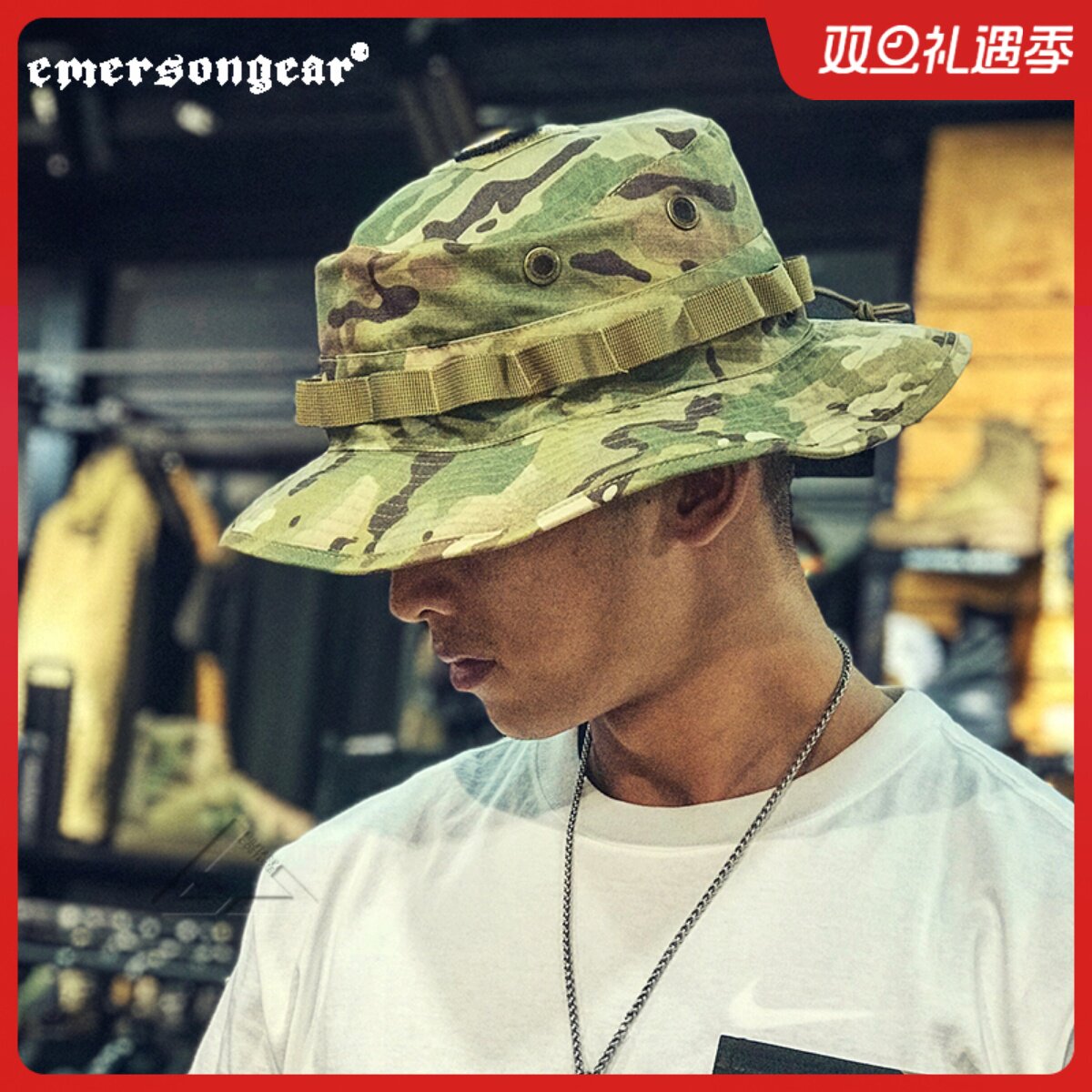 爱默生emersongear钓鱼奔尼帽