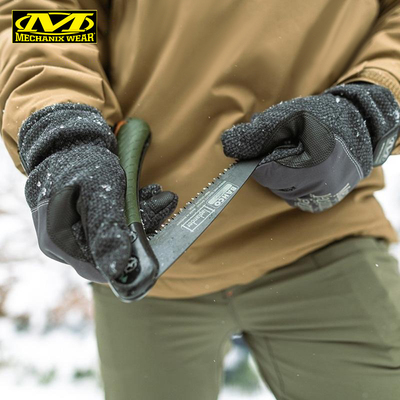 mechanix超级技师薄绒手套冬季保暖触屏手套防泼水防寒骑行CWKFF