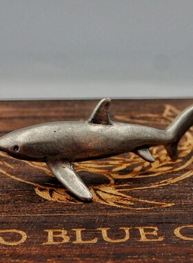 【长尾鲨】BLUE CELL长尾鲨项链18K镀金和古银色菲律宾妈妈岛潜水