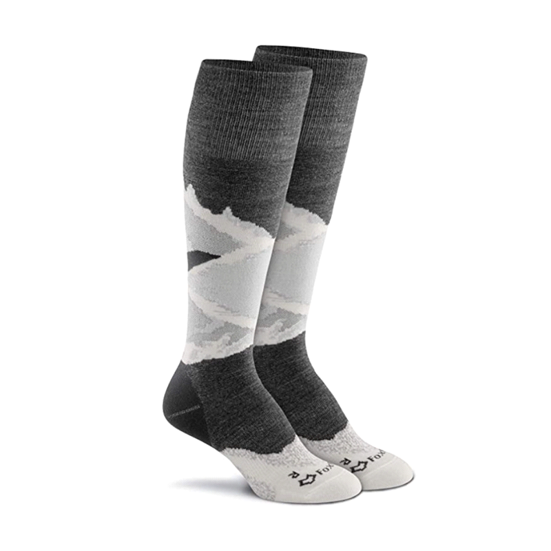 美国原产现货foxriver女款美利奴羊毛长筒袜滑雪雪地休闲防寒保暖