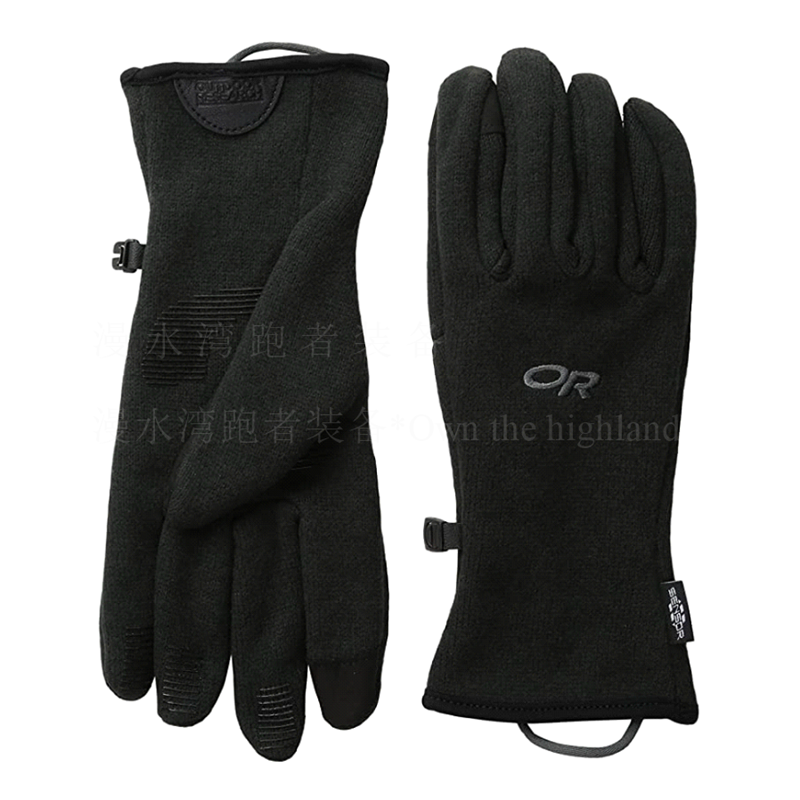 美国海淘现货Outdoor Research男款触摸屏手套徒步登山透气速干