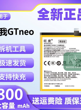 适用于真我GTNeo电池原装正品魔改大容量RMX3031手机电板BLP857