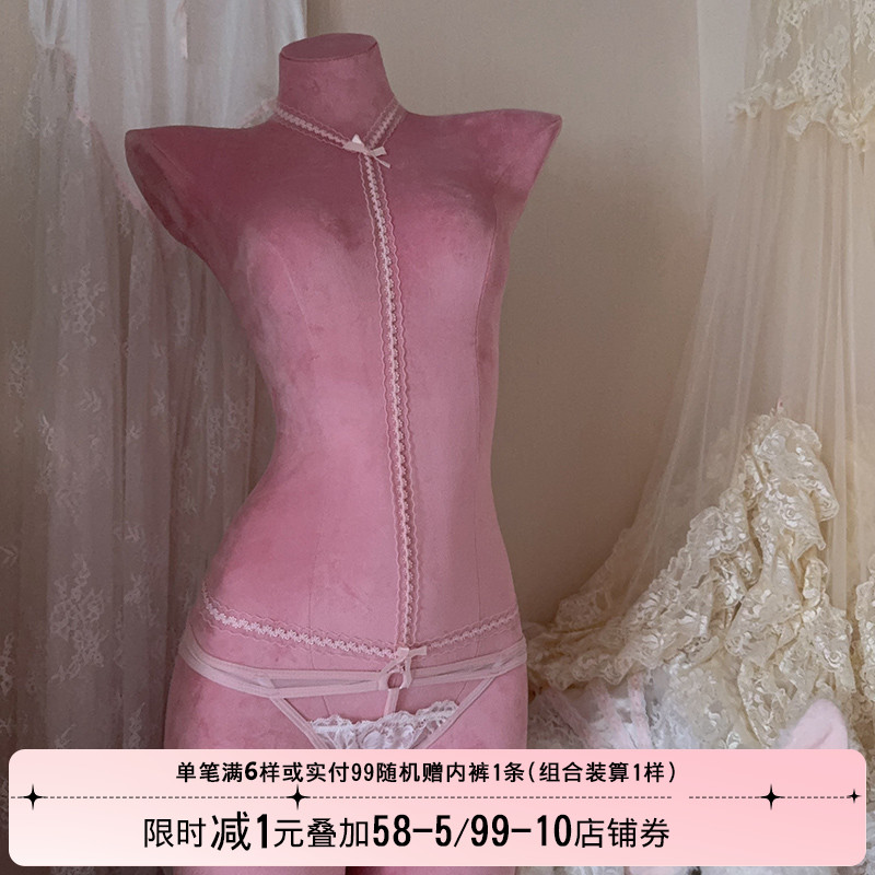 挂脖外穿镂空性感纯欲内裤女内搭