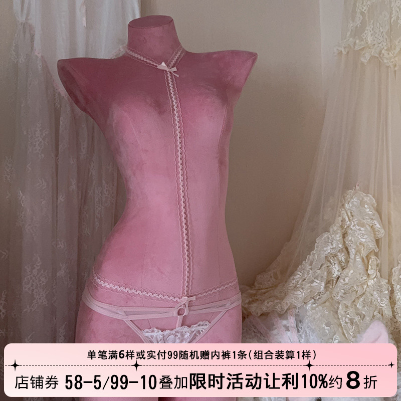挂脖外穿镂空性感纯欲内裤女内搭