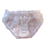 Японские милые кружевные сексуальные белые трусы, шорты