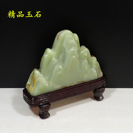 天然石头玉石原石精品室内高档中式摆件玄关客厅装饰奇石收藏观赏