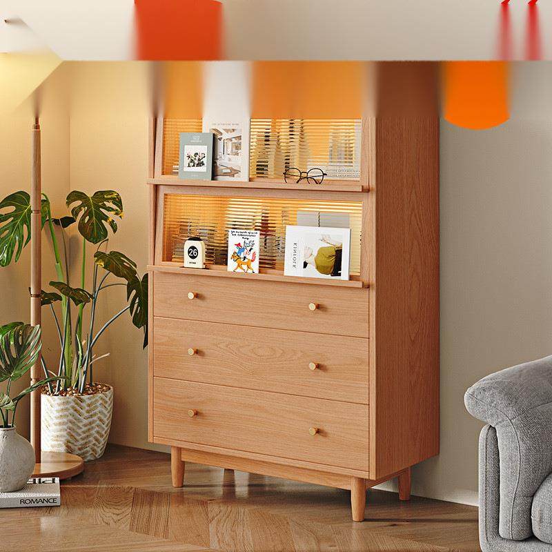 实木五柜smdg-08卧室屉柜简抽斗约现代客厅收纳柜靠物墙储柜樱桃,住宅家具,斗柜,淘宝优惠券,粉丝福利购,淘宝优惠卷