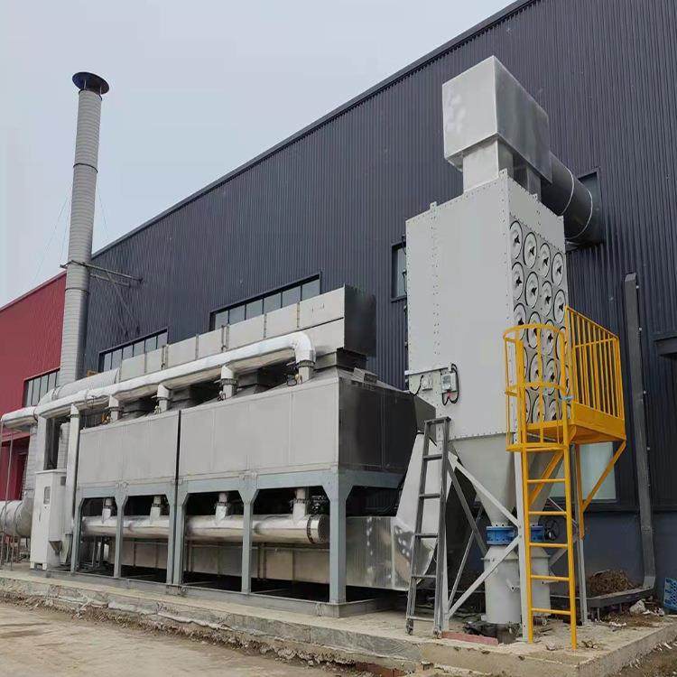 设厂催家定制低耗高效VOS废气处理碳钢化燃烧备C耐高温